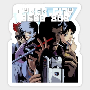 Cyber City Oedo Police Sticker